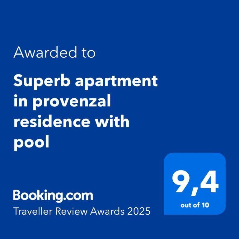 Superb In Provenzal With Pool Apartamento *